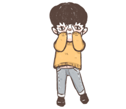 Lonely Hee sticker #15849536