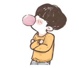 Lonely Hee sticker #15849541