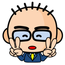 Ordinary salaried worker sticker #15849560