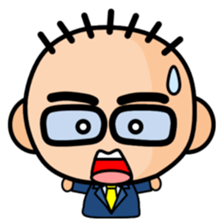 Ordinary salaried worker sticker #15849563