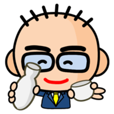 Ordinary salaried worker sticker #15849576