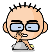 Ordinary salaried worker sticker #15849579