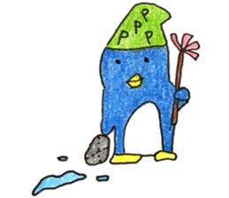 pou pou village sticker #15849601