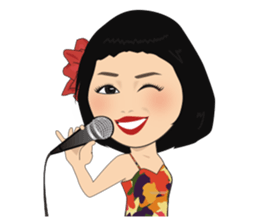 yuka and rice omlet sticker #15850002