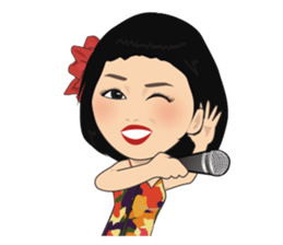 yuka and rice omlet sticker #15850004