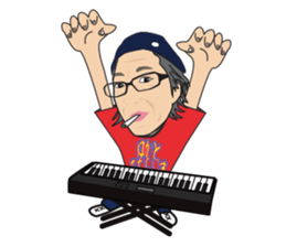 yuka and rice omlet sticker #15850009