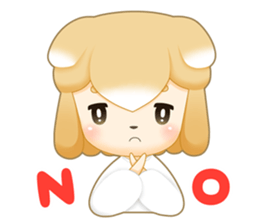 Shiba Inu Girl ! sticker #15850253