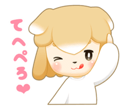 Shiba Inu Girl ! sticker #15850259