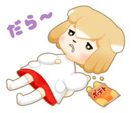 Shiba Inu Girl ! sticker #15850260