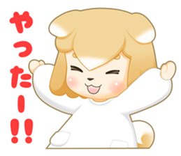 Shiba Inu Girl ! sticker #15850265
