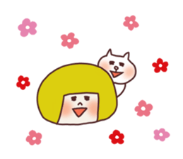 Okappa Hanachan6 sticker #15850452