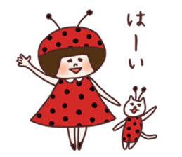 Okappa Hanachan6 sticker #15850459