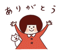 Okappa Hanachan6 sticker #15850460