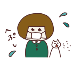 Okappa Hanachan6 sticker #15850479