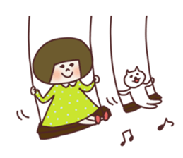 Okappa Hanachan6 sticker #15850483