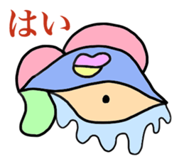 Alien gogo 5 sticker #15850988