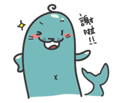 ping ping seal sticker #15851029