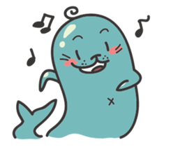 ping ping seal sticker #15851052