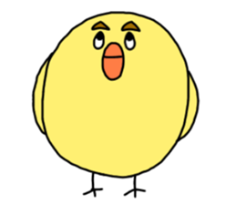 HIYOKKO sticker (chick) sticker #15851666