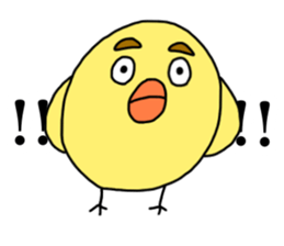 HIYOKKO sticker (chick) sticker #15851683