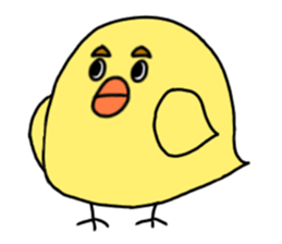 HIYOKKO sticker (chick) sticker #15851695