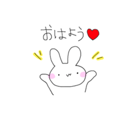 w rabbit sticker 2 sticker #15851786