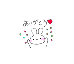 w rabbit sticker 2 sticker #15851803