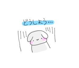 w rabbit sticker 2 sticker #15851806