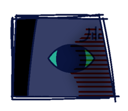 cute dog and cat. sticker #15851975