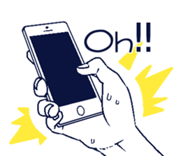 cute dog and cat. sticker #15851983