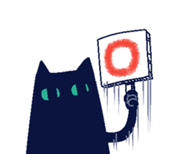 cute dog and cat. sticker #15851984