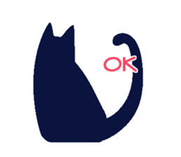 cute dog and cat. sticker #15851987