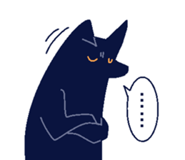 cute dog and cat. sticker #15851988