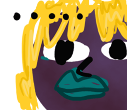 Lady Planet sticker #15852315