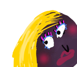 Lady Planet sticker #15852317