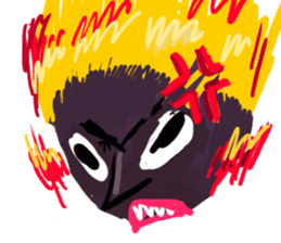 Lady Planet sticker #15852319