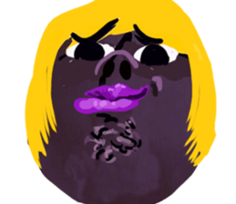 Lady Planet sticker #15852320