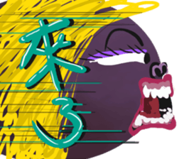 Lady Planet sticker #15852332