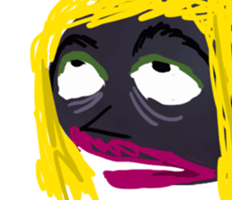 Lady Planet sticker #15852333