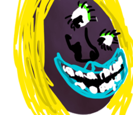 Lady Planet sticker #15852334