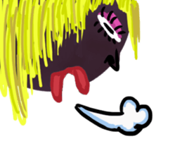 Lady Planet sticker #15852335