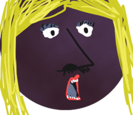 Lady Planet sticker #15852338