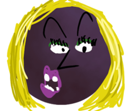 Lady Planet sticker #15852339