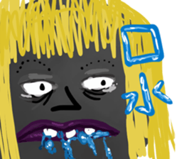 Lady Planet sticker #15852340