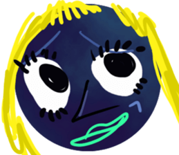 Lady Planet sticker #15852342