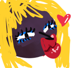 Lady Planet sticker #15852345