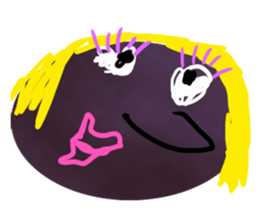 Lady Planet sticker #15852350