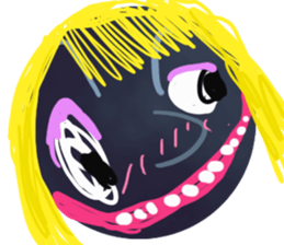 Lady Planet sticker #15852351