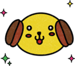 "Latte", the character of "My KIRIN" sticker #15852606