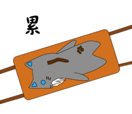 Someone wearing a hat T sticker #15852820